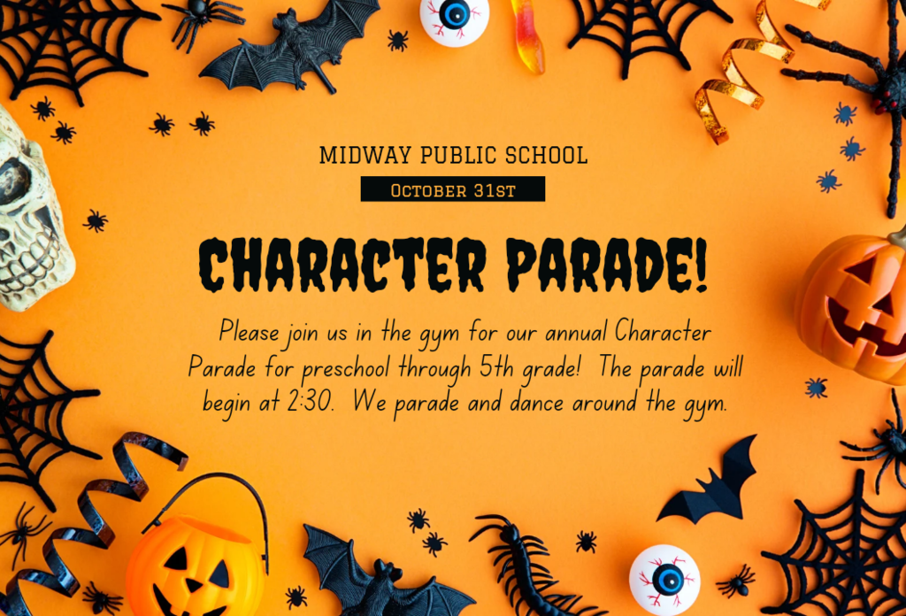 Character parade poster