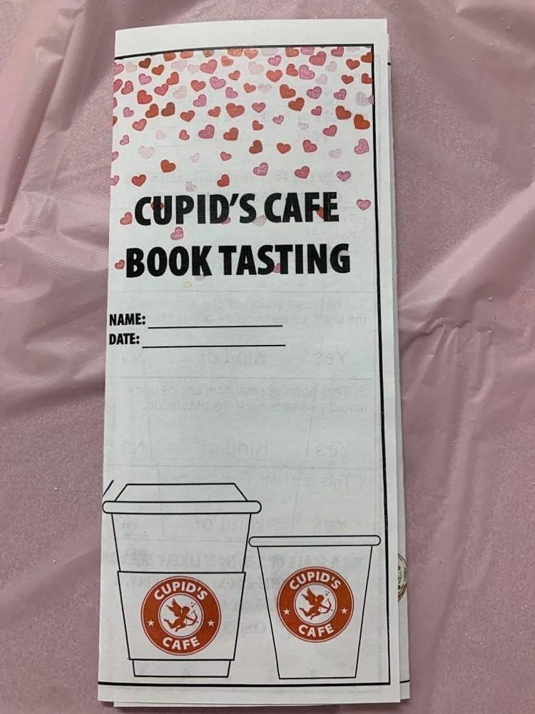 the book tasting menu