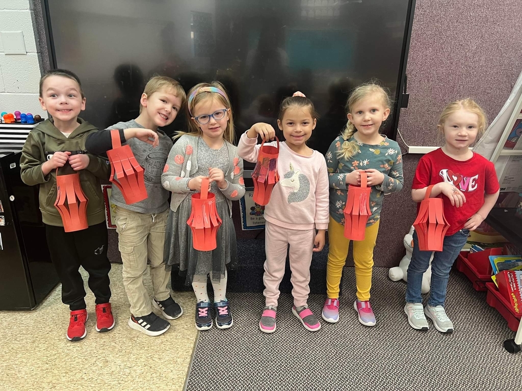 students made lanterns