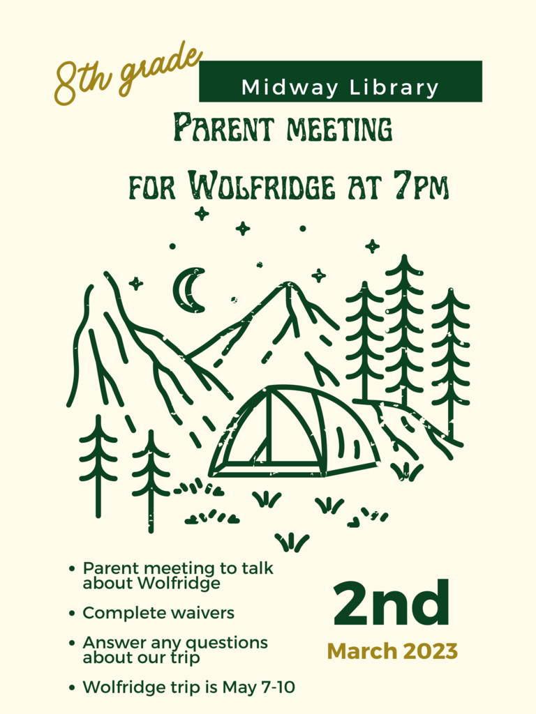 poster for Wolfridge meeting
