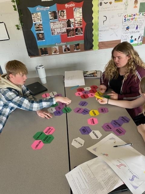 putting the words together