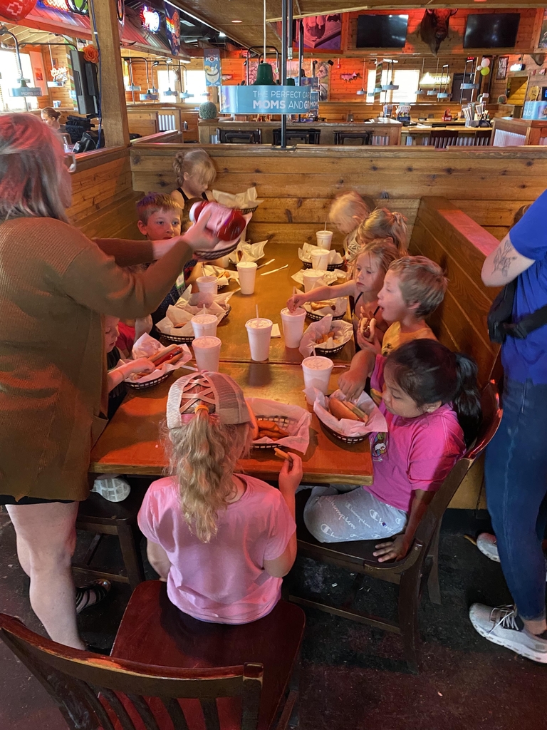 eating lunch